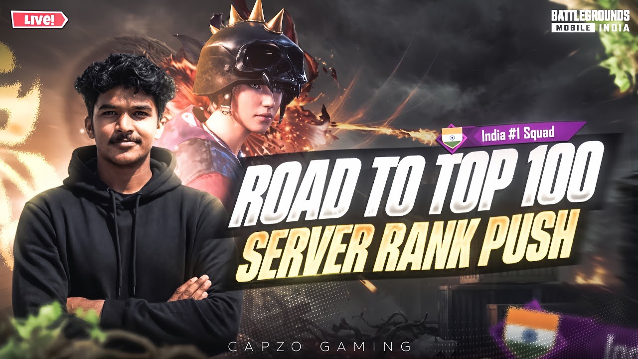 ROAD TO TOP 100  |  SERVER RANK PUSH 🇮🇳 #bgmishorts #bgmilive #bgmimalayalam