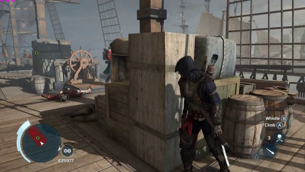 Walkthrough - Assassin's Creed 3: Sequence 7 - Mission 3 - Conflict Looms (100% Sync)