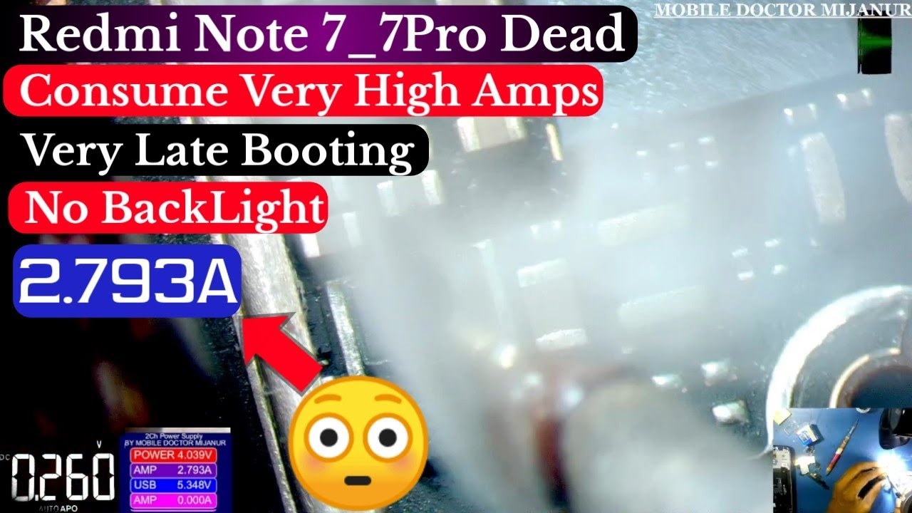 Redmi note 7_7pro Dead  | LCD Light | Late Booting Solutions By MOBILE DOCTOR MIJANUR