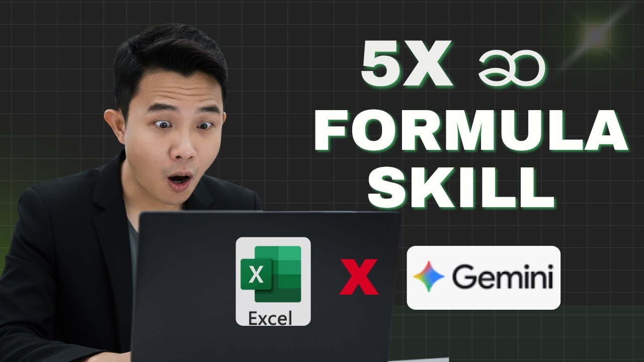 Excel ကို AI နဲ့ အလုပ်လုပ်နည်း/ Gemini.ai for excel formula assistant