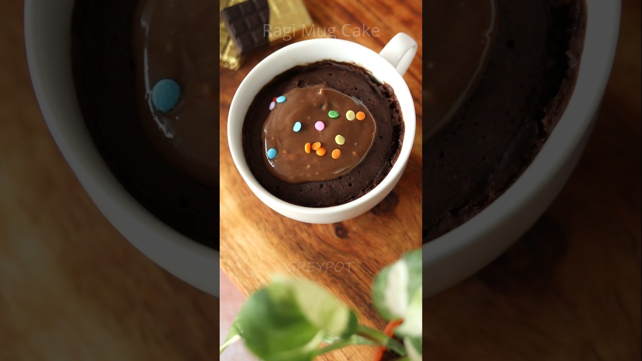 2-Minute Ragi Mug Cake Recipe | Quick & Healthy Dessert