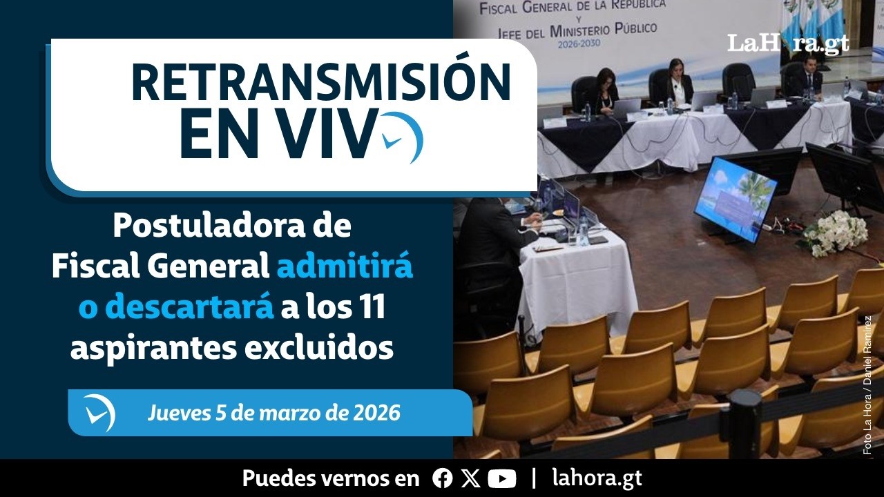 Retransmisi&oacute;n: Postuladora de Fiscal General admitir&aacute; o descartar&aacute; a los 11 aspirantes excluidos