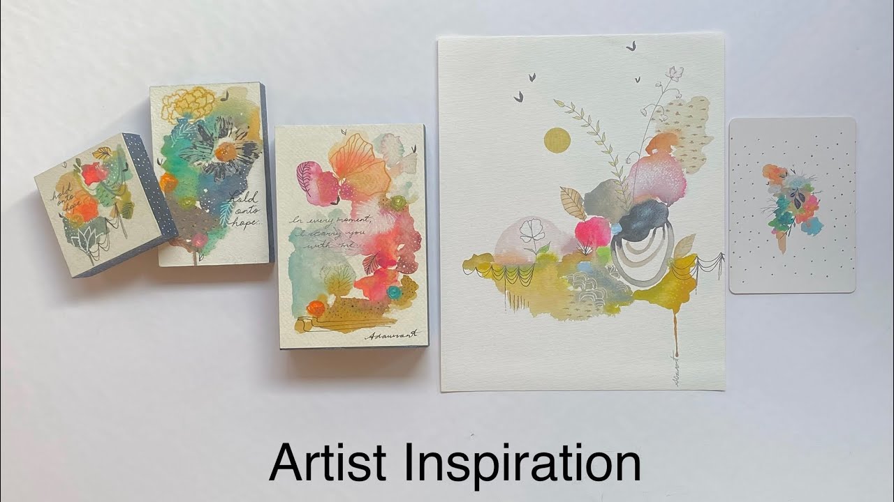 Watercolour Art Poetry Inspiration