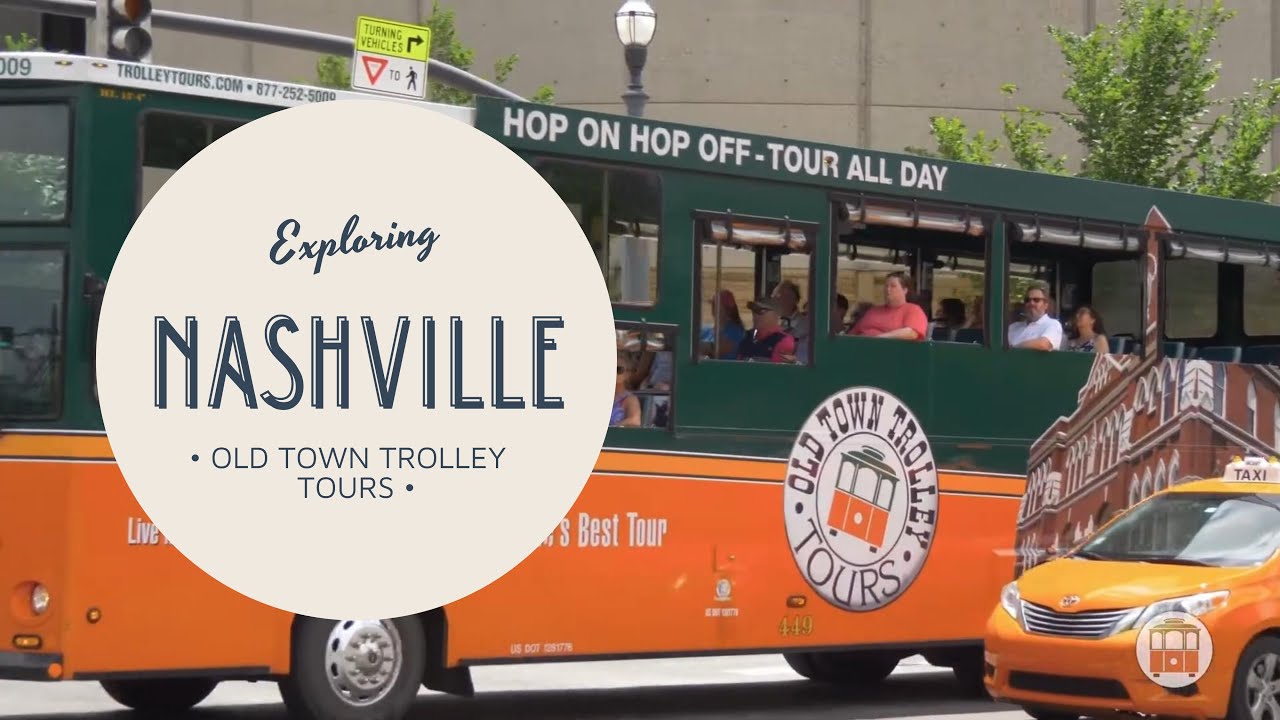 Old Town Trolley Hop-On Hop-Off Trolley Tour of Nashville, TN Part 1