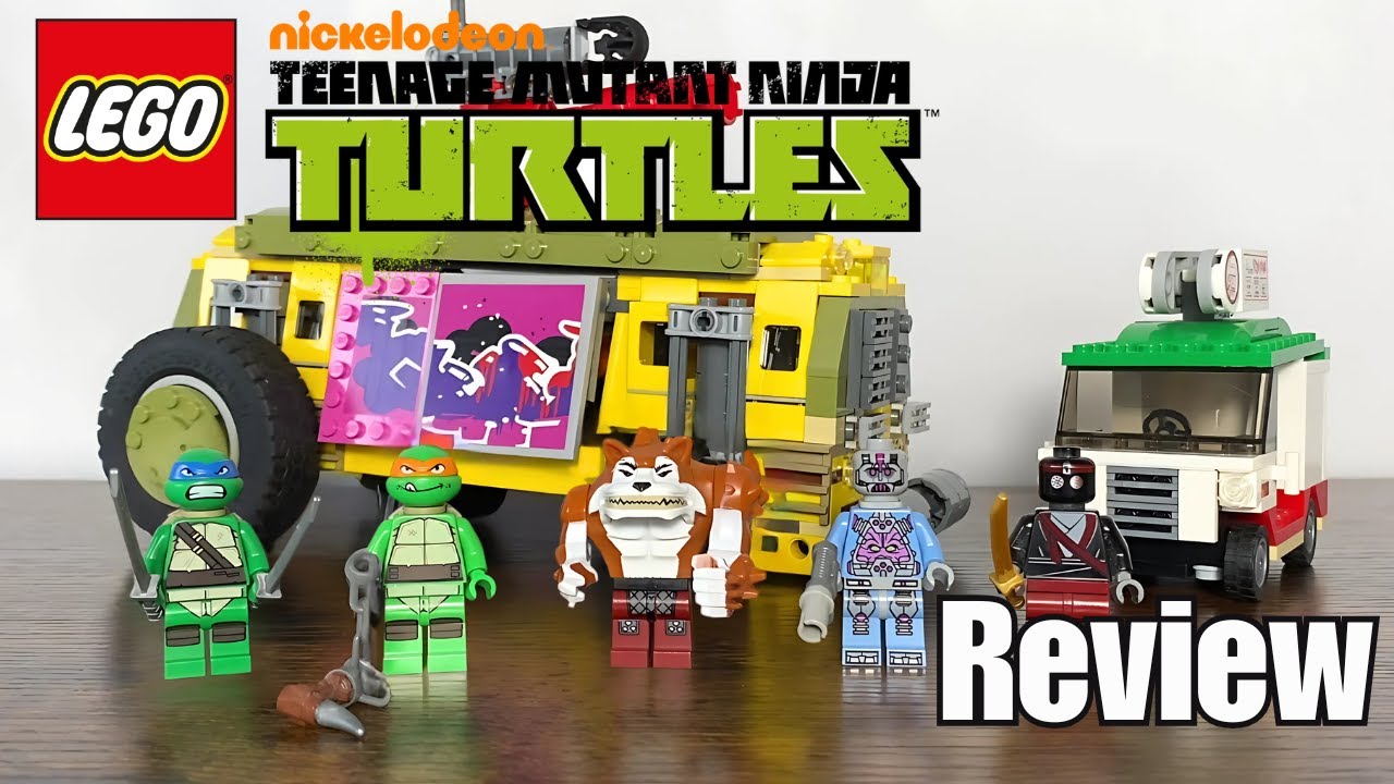 LEGO The Shellraiser Street Chase (79104)  REVIEW - Teenage Mutant Ninja Turtles LEGO Set