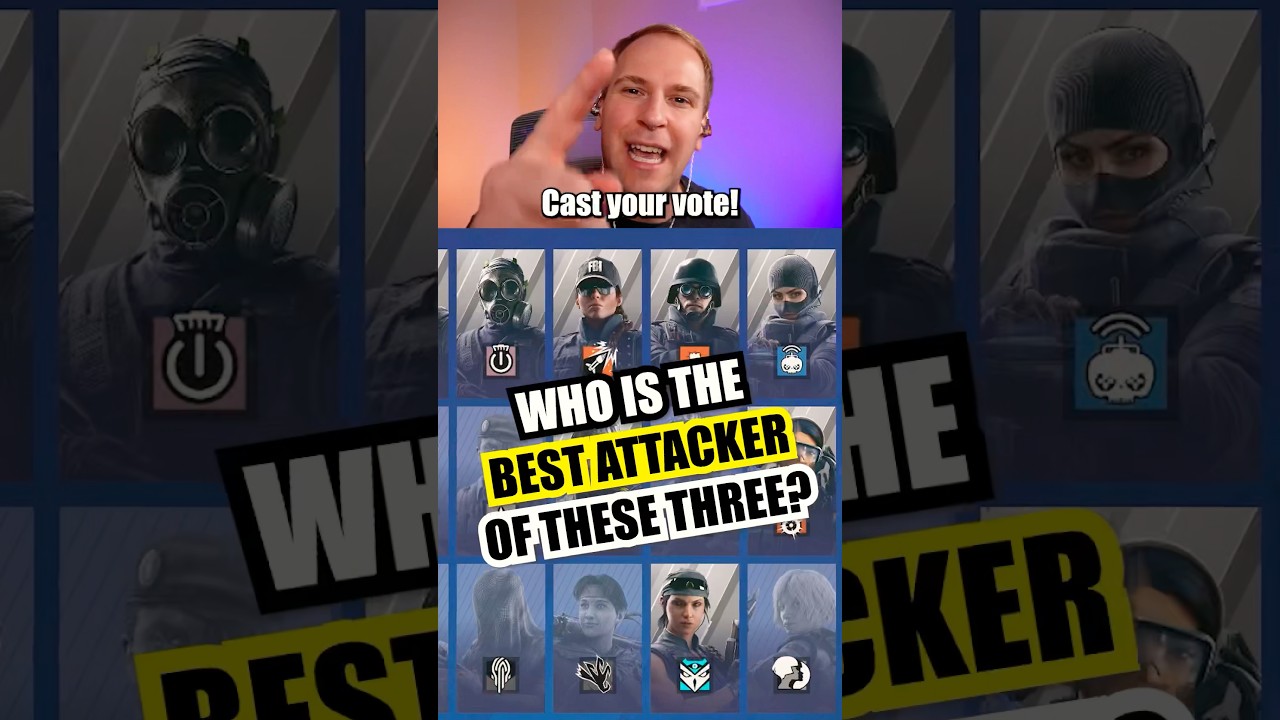 R6 Siege: Who is the best Attack operator!? #rainbowsixsiege #rainbow6siege #r6siege #r6s #r6
