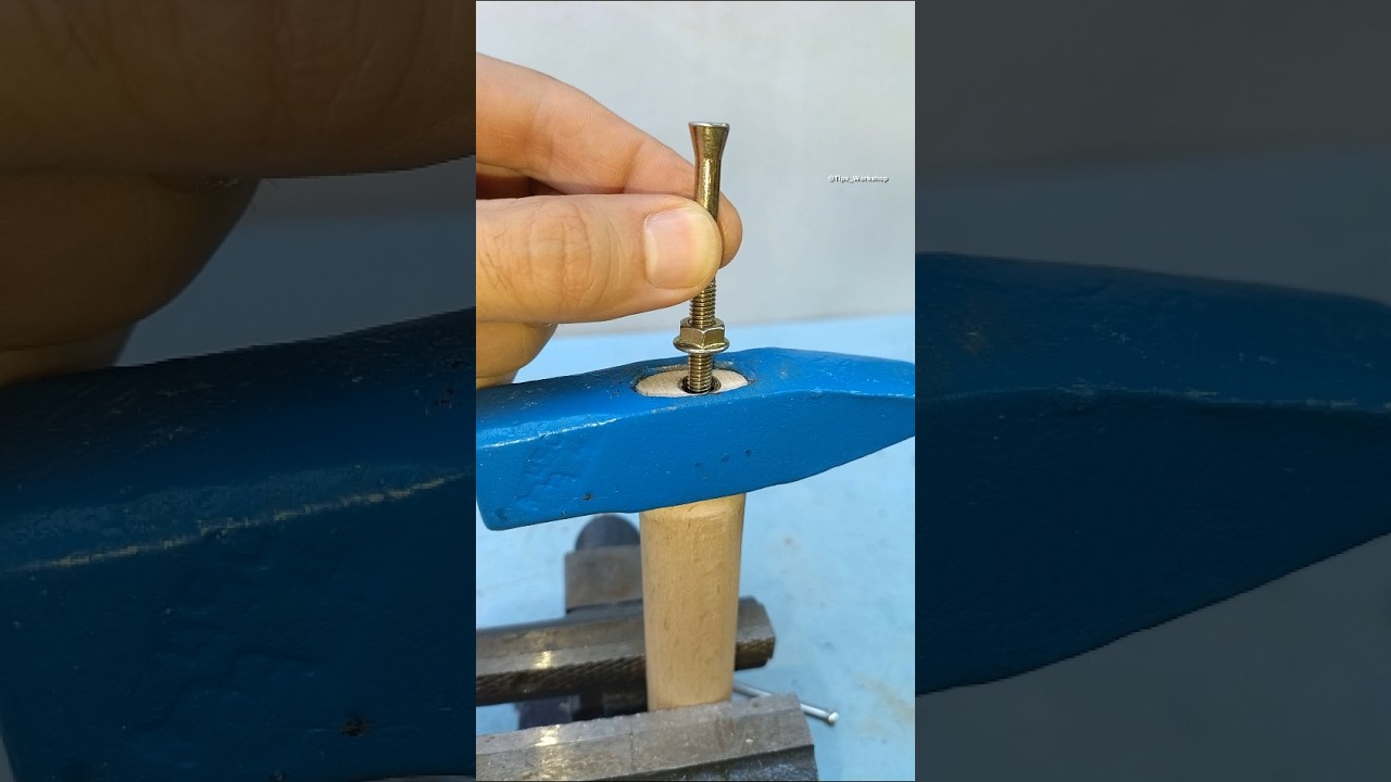 Unique Hammer Handle Making Techniques You've Probably Never Seen Before #diy #woodworking #tools