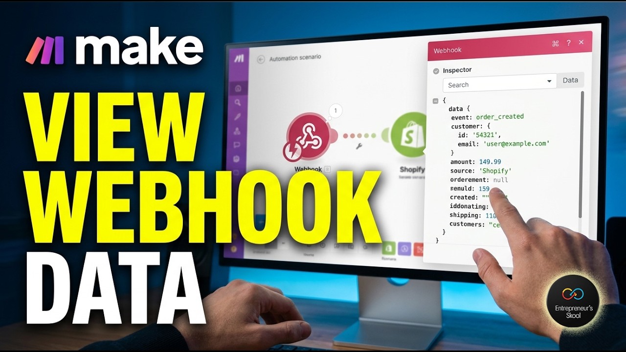 View Webhook Data in Make [Verified]