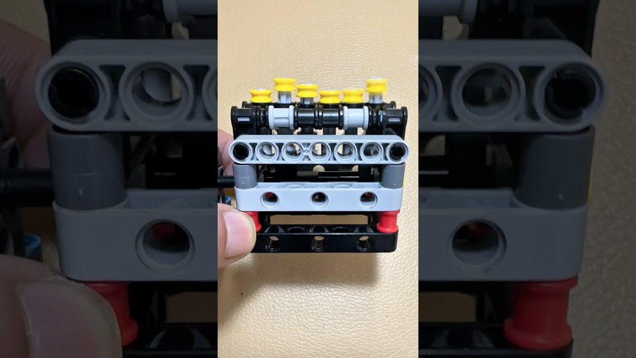 レゴテクニック MOC | V6エンジン #レゴ #LEGO #レゴMOC #テクニック #エンジン #studlab