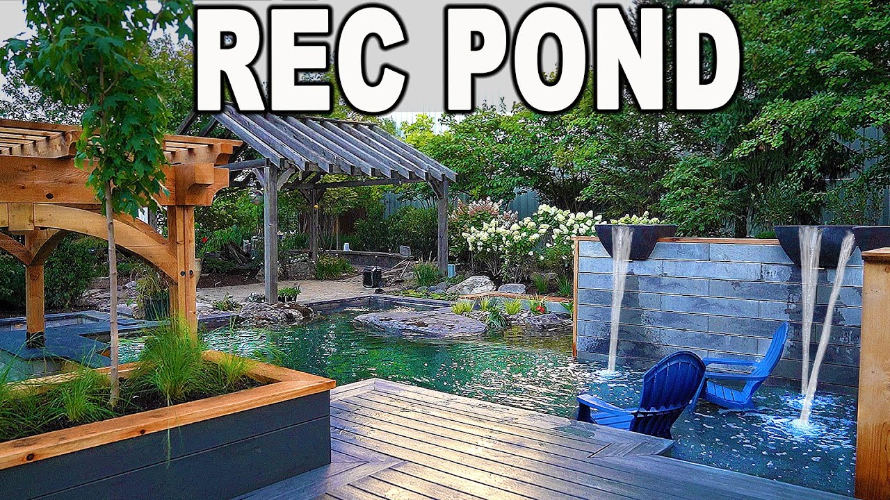 ПРУД ДЛЯ ОТДЫХА ГОТОВ! | Рекреационный пруд AquaGardens