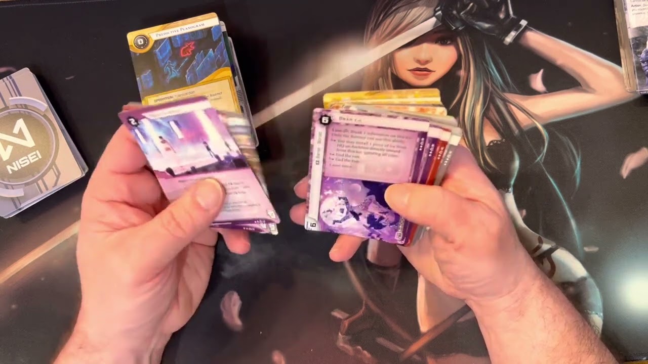 Checking out Nisei netrunner for the first time