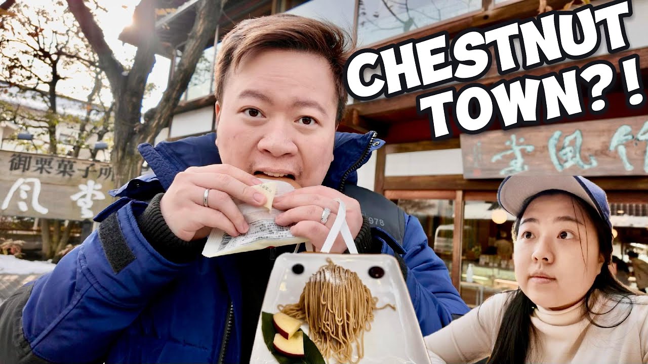 🇯🇵Hidden 600-Year-Old Chestnut Town! Japan’s BEST Mont Blanc 🌰🍰