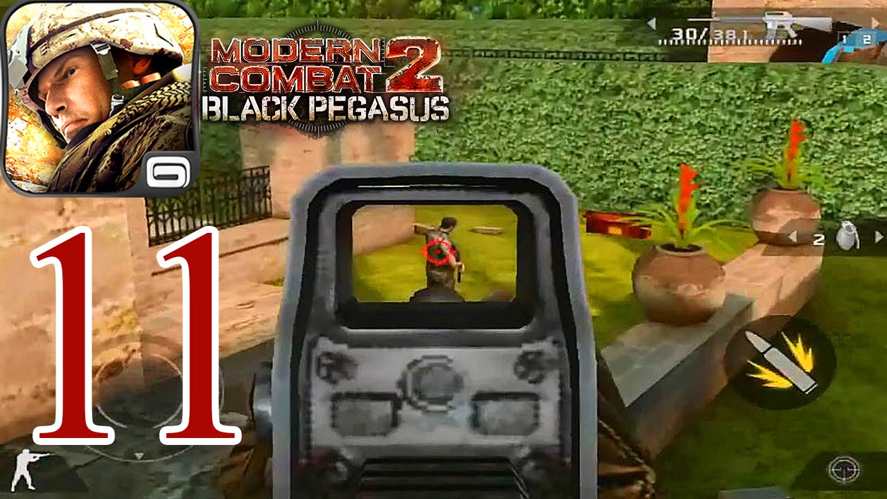 Modern Combat 2: Black Pegasus Walkthrough - iPhone Gameplay Part 11: Palace Invasion