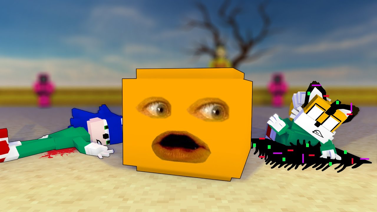 Squid Game + FNF Corrupted “SLICED” But Everyone Sings It - Sad Ending (Minecraft Animation) FNF