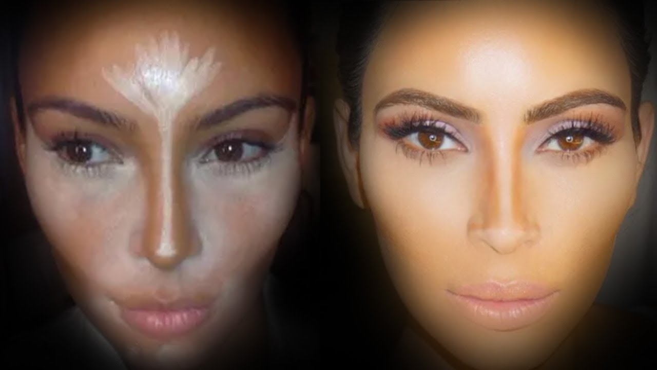 HOW TO CONTOUR AND HIGHLIGHT LIKE KIM KARDASHIAN