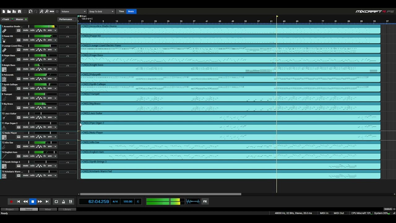 Matthew Wilder Break My Stride (MIDI Mockup)
