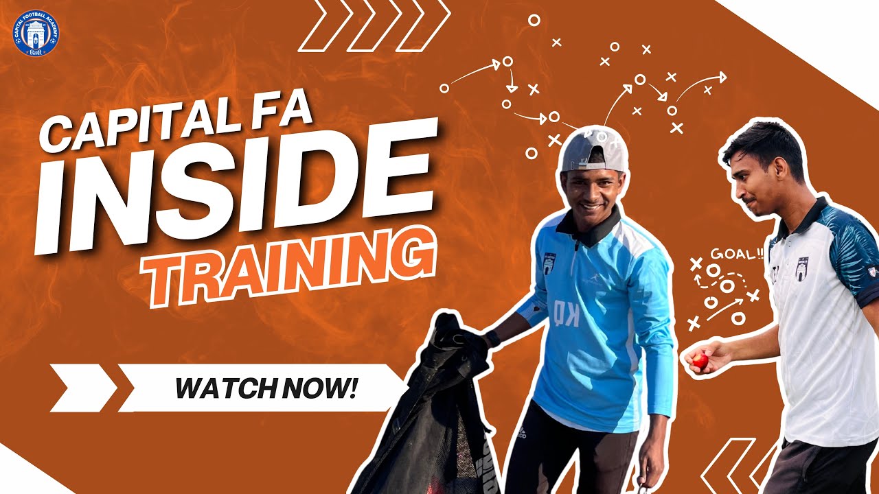 Inside CFA Rohini Training 🔥 I U13 & U15 Masterclass Session with Coach Kaif & Coach Ezaz ⚽️