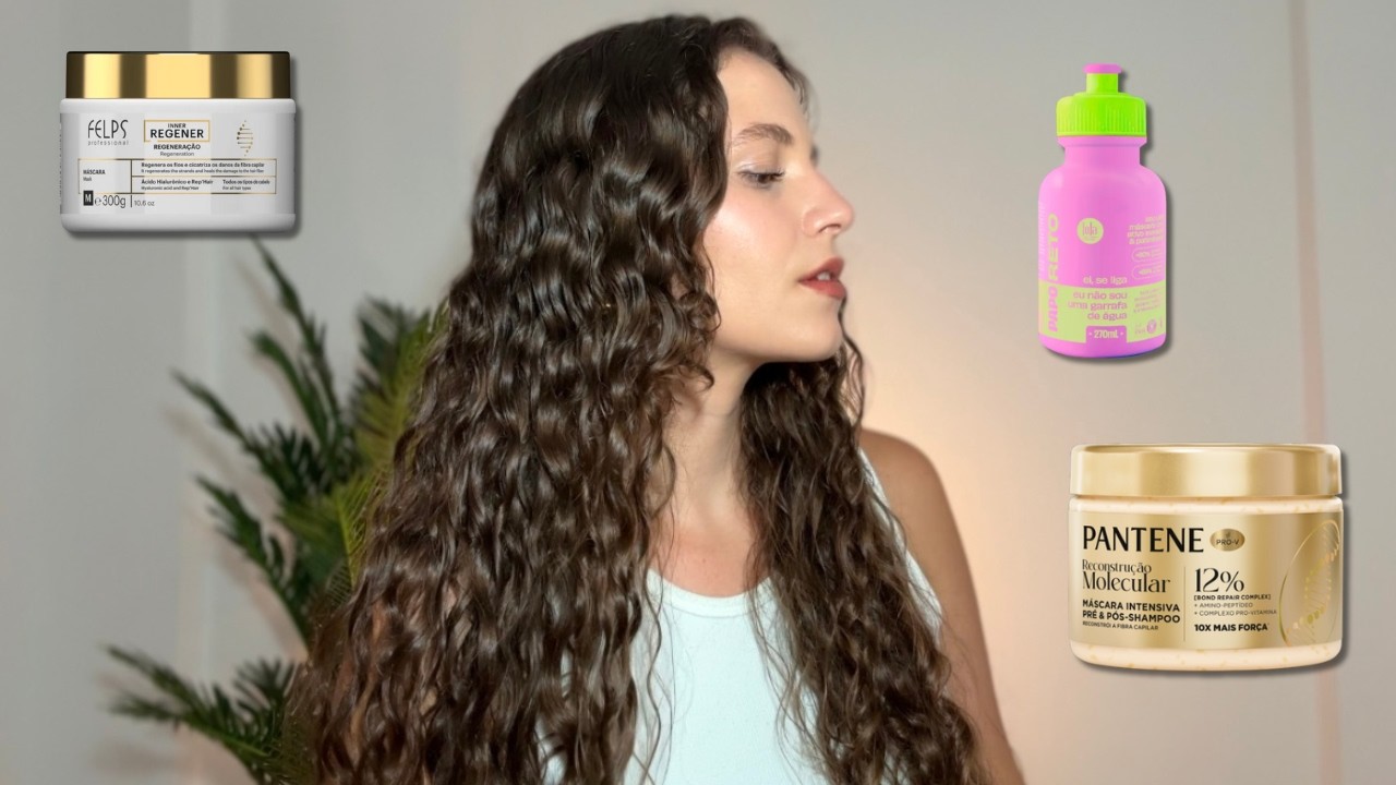MELHORES MÁSCARAS DE RECONSTRUÇÃO - Para cabelo danificado, quebrando, ressecado e emborrachado