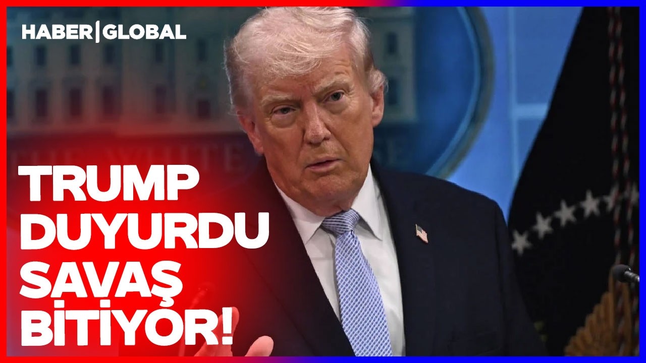 Trump Duyurdu: İran Savaşı Bitiyor!