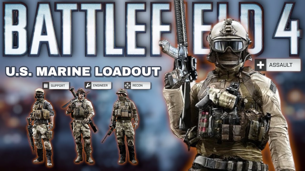 Во что одеты морпехи в Battlefield 4?