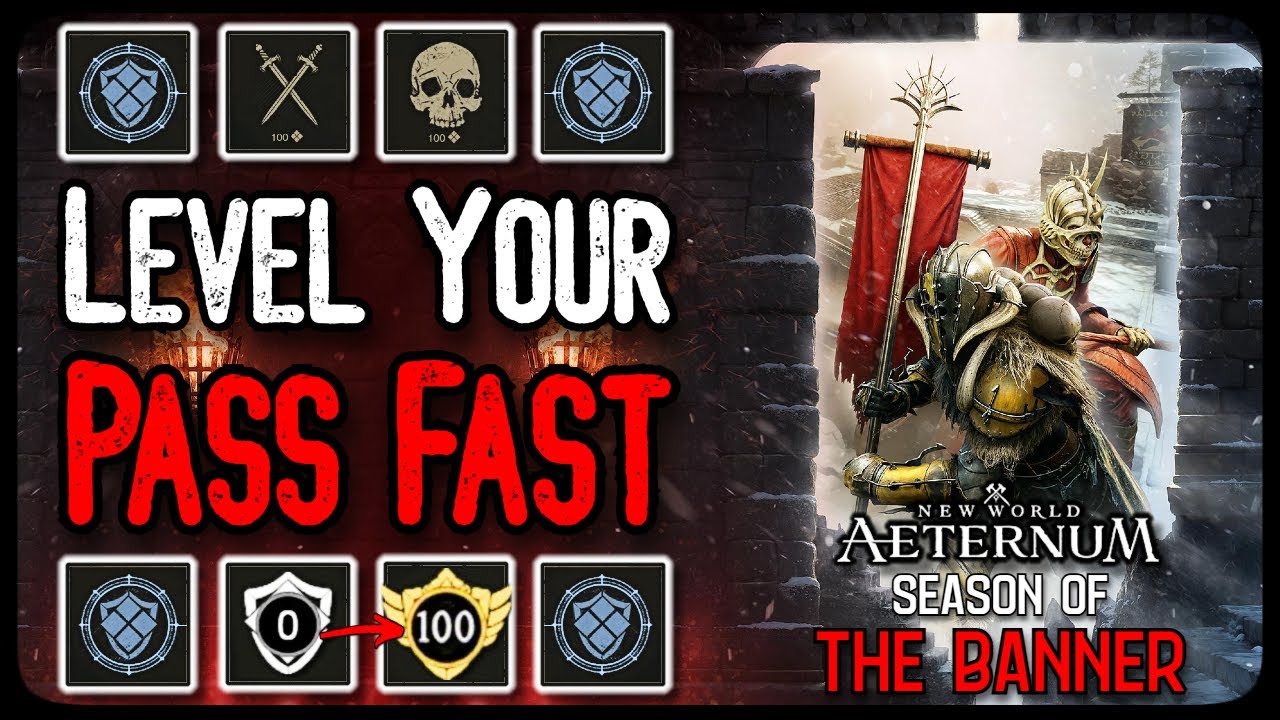 Level Season Pass FAST & All New Season Rewards! (New World: Aeternum)