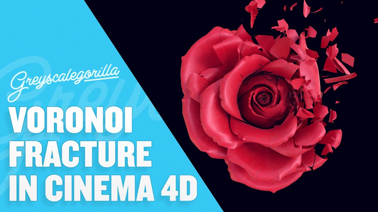 Break An Object In Cinema 4D with Fracture and Transform - Greyscalegorilla Tutorial