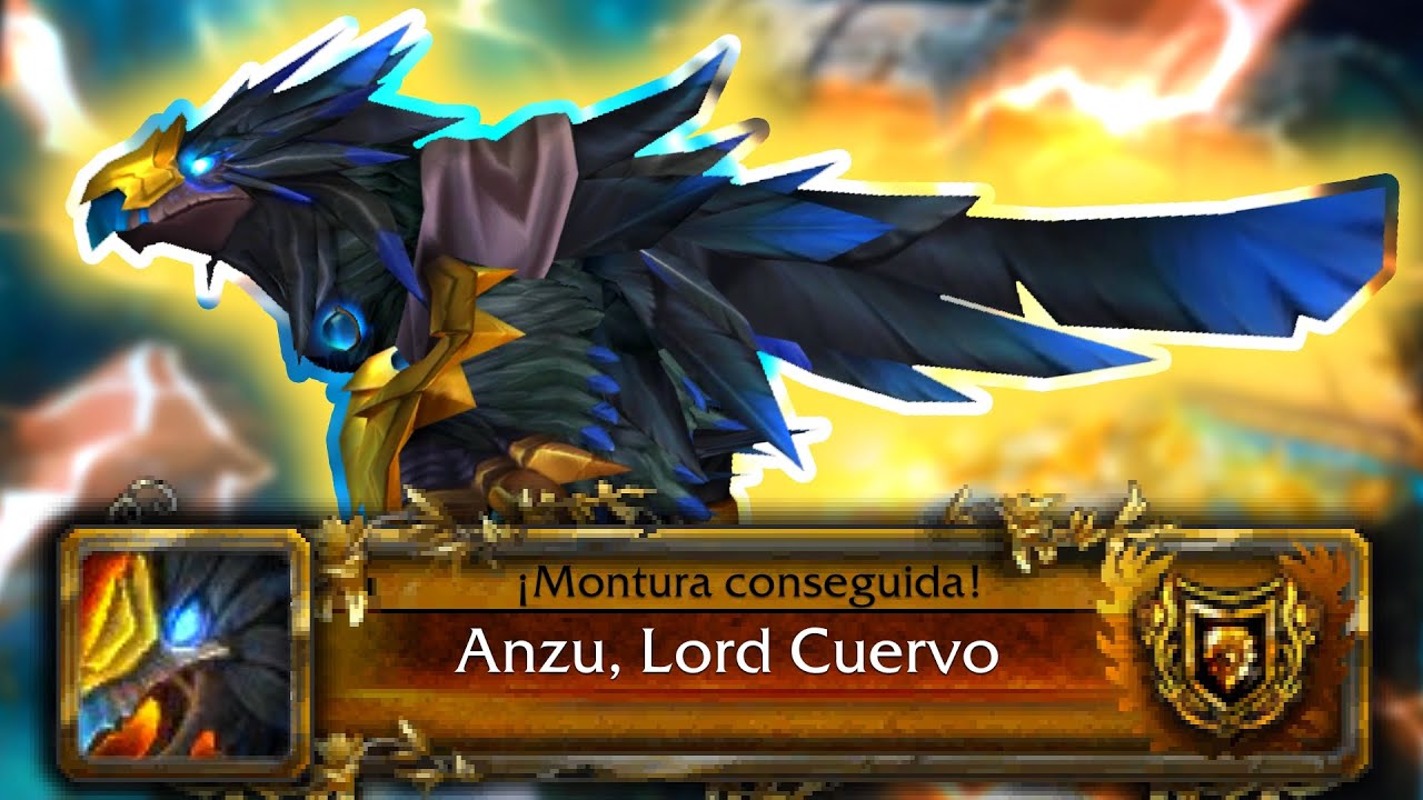 🐦 LORD CUERVO ANZU 🔮 C&Oacute;MO CONSEGUIR MONTURA SALAS SETHEKK HEROICO BURNING CRUSADE 🌄 | Dogger WoW