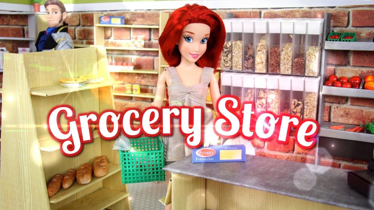 DIY - How to Make:  Doll Grocery Store - Handmade - Doll - Crafts