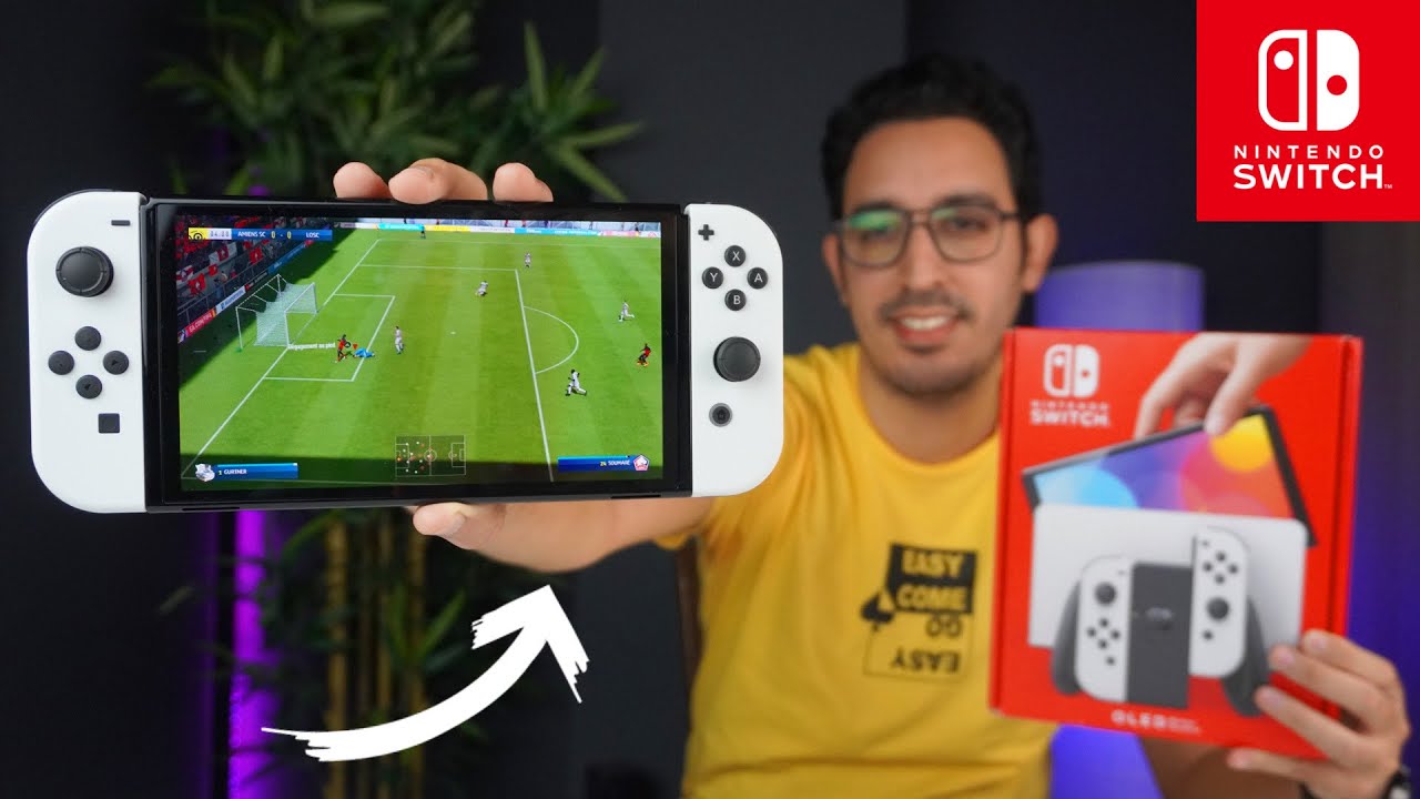 و أخيرا إشتريت هذا الوحش الجديد من المغرب 🇲🇦 || Nintendo Switch OLED