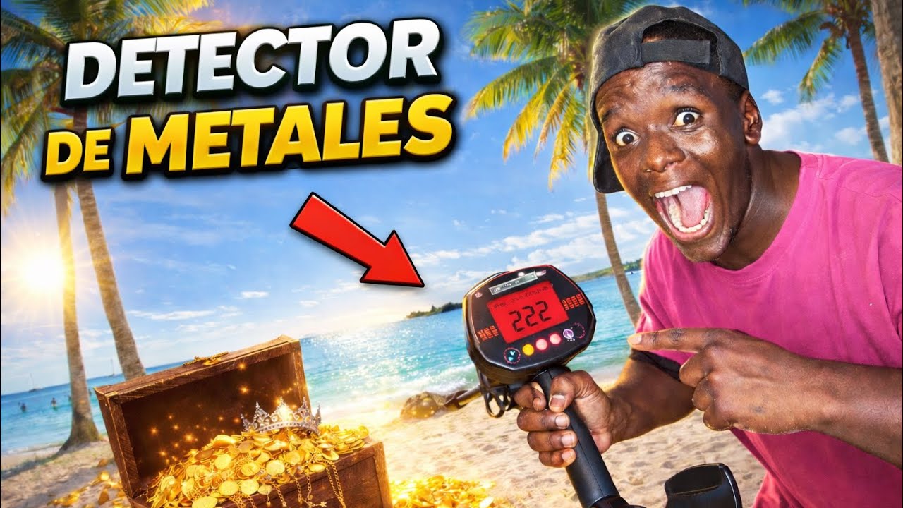 ENCONTRAMOS ESTO con un DETECTOR DE METALES en la PLAYA 😱💰