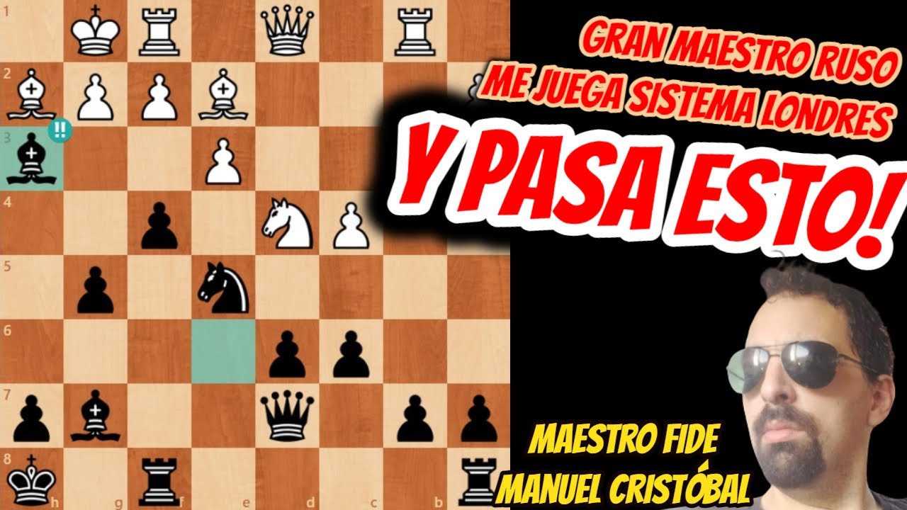 SISTEMA LONDRES ¿CÓMO JUGAR CON NEGRAS? 💥 Ajedrez explicado