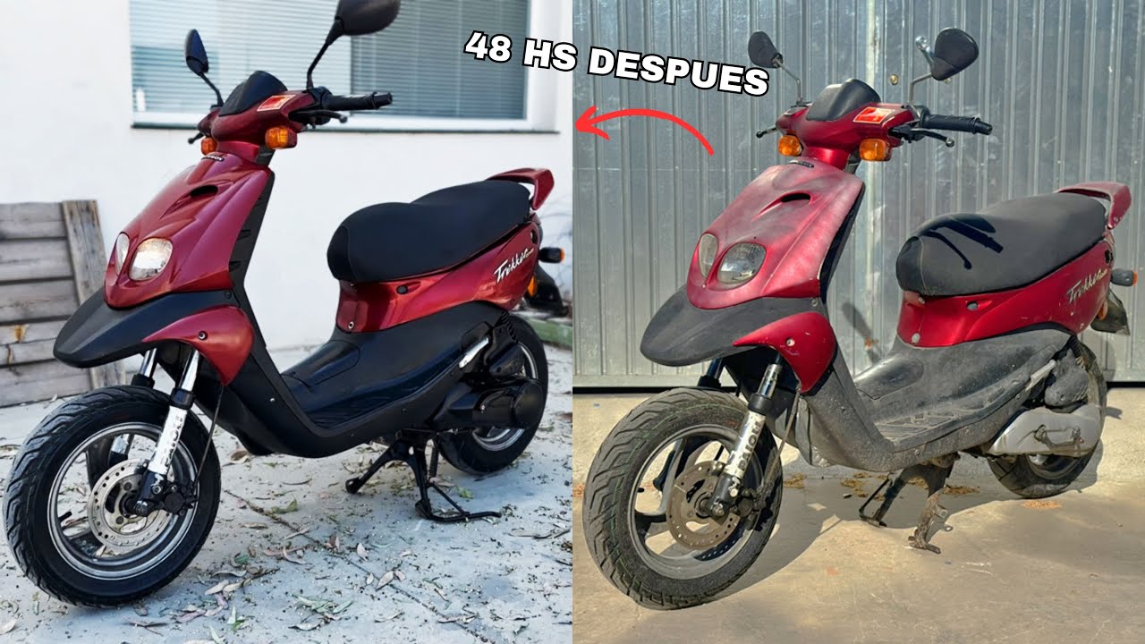 Restauro Una MOTO y la Dejo Como Nueva en 48 HORAS