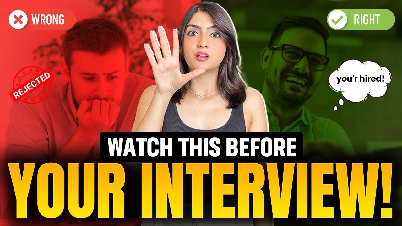 STOP Making These Interview MISTAKES and Get SELECTED! | English Interview Tips | Aarushi Bedi