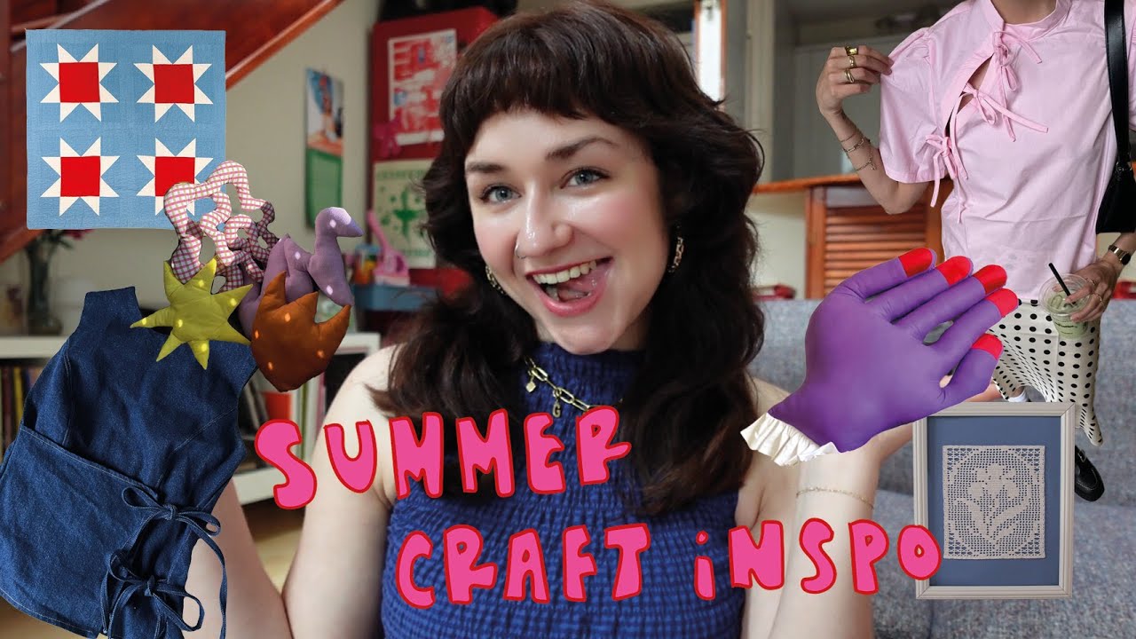 my summer to-make list 💓 sewing, crochet & knitting projects on my list!