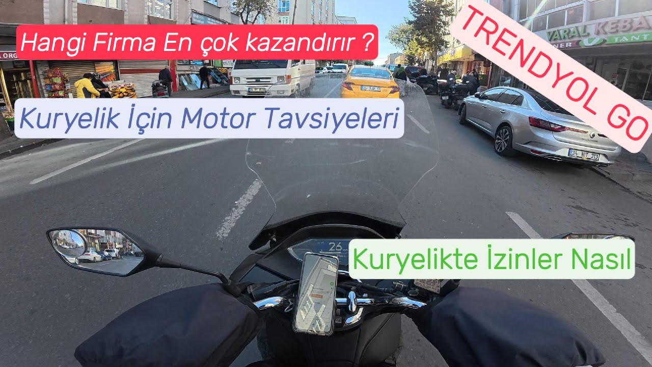HANGİ FİRMA EN ÇOK KAZANDIRIR ? KURYE MOTORSİKLET TAVSİYELERİ ? TATİL GÜNLERİMİZ ?