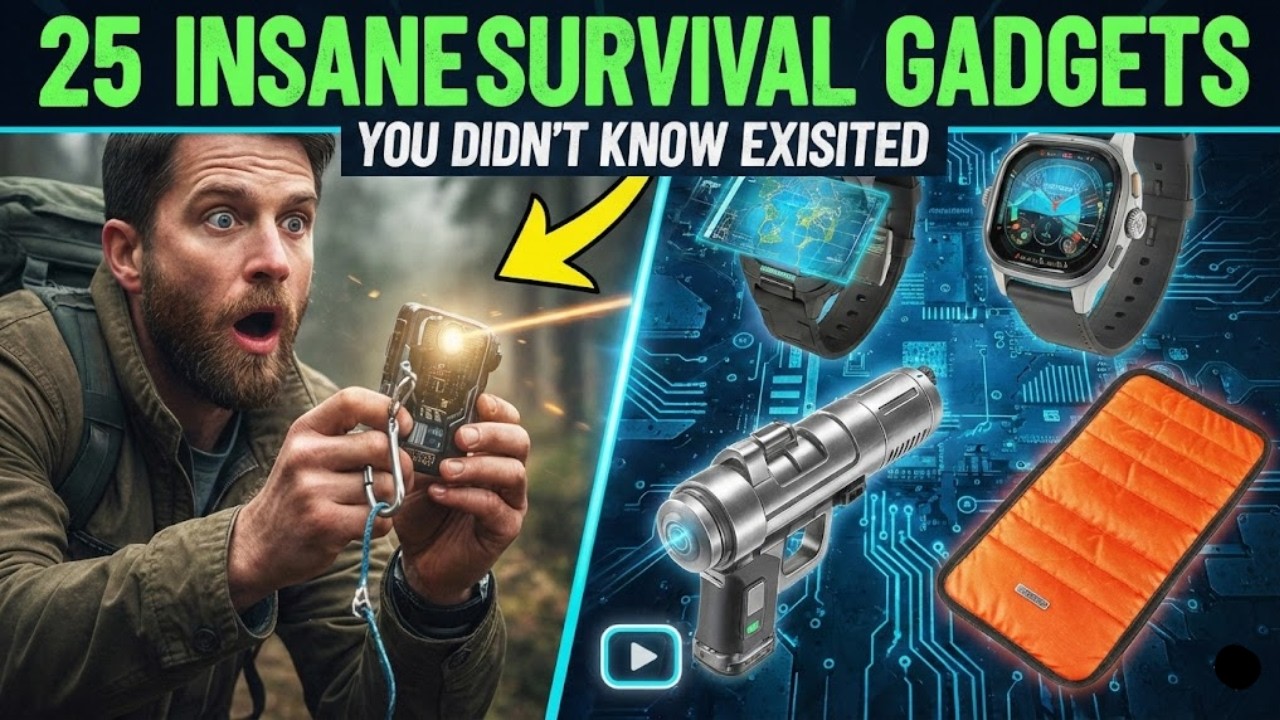 25 Insane Survival Gadgets You Didn't Know Existed