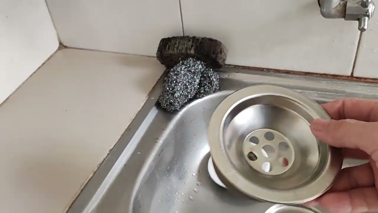 DIY ganti AFUR bak cuci piring, ternyata mudah dan cepat. 
