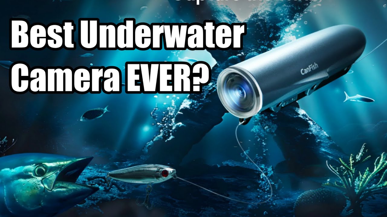 BEST Underwater Fishing Camera? NEW CanFish Fishing CamX from Chasing