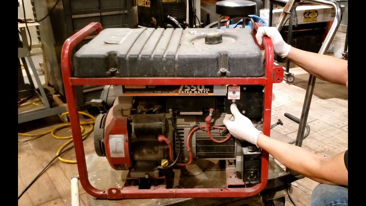 Генератор Briggs & Stratton — ещё один отказ от запуска