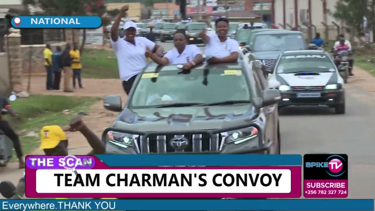 From Kampala TO Mbarara-See how Museveni's brother TOYOTA Motorcade made its WAY!!