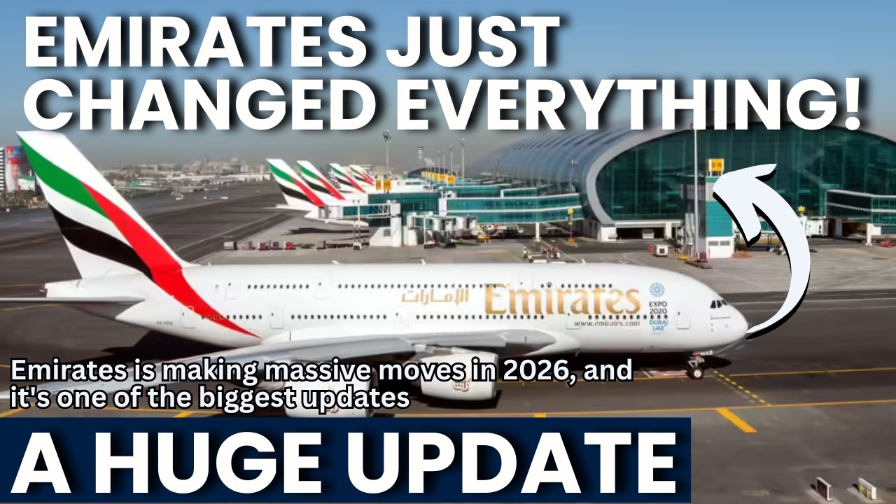 Компания Emirates изменила всё! Подробное описание обновления 2026 года.