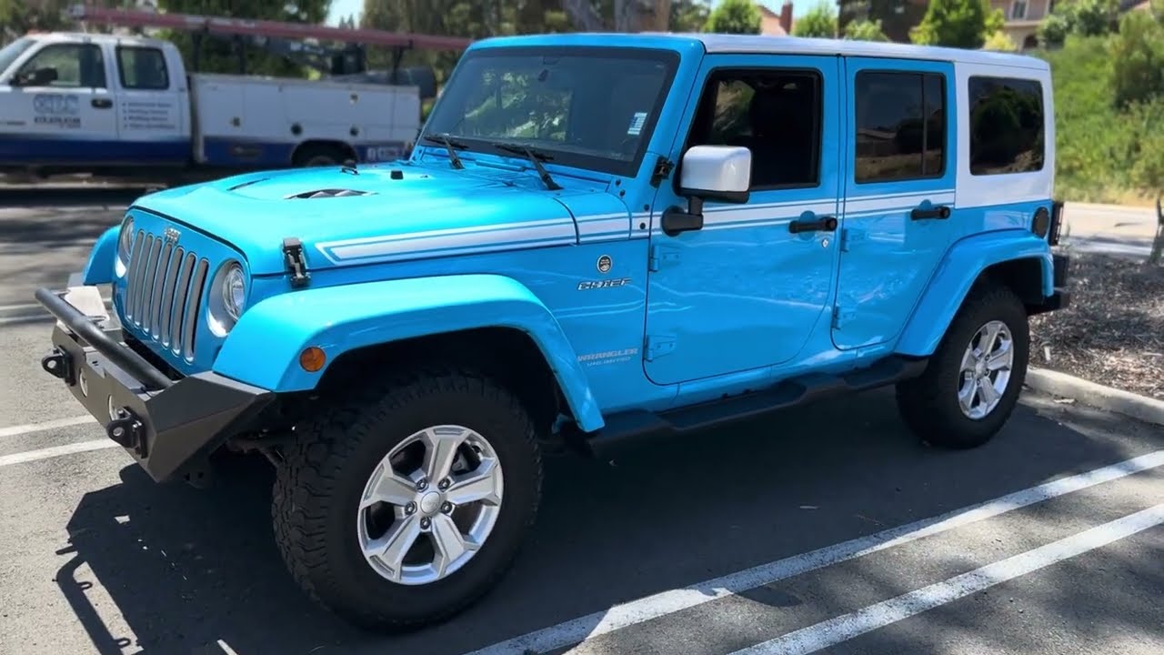 2017 Jeep Wrangler Chief Edition