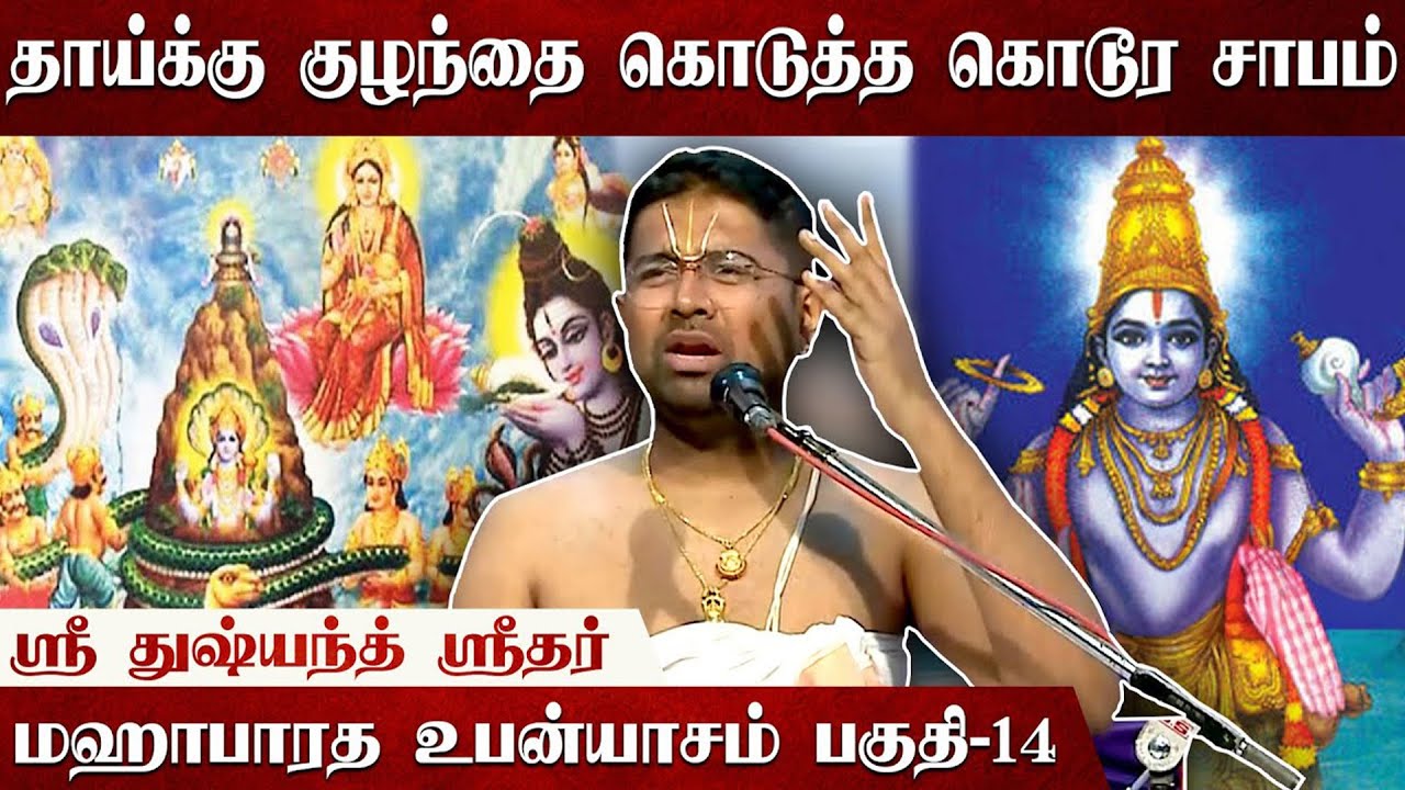 கூர்ம அவதாரத்தில் சொல்லப்படாத ரகசியம் | Mahabharatam | Part 14 | Tamil Upanyasam |Dushyanth Sridhar