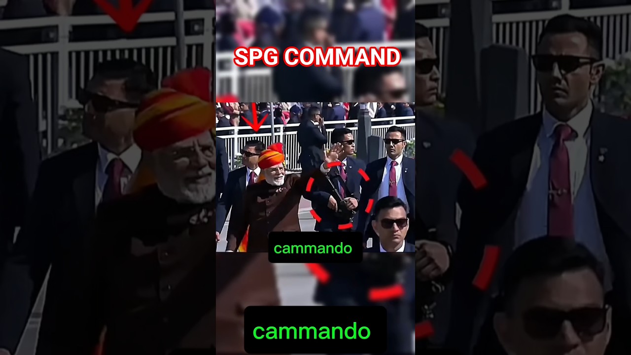 एसपीजी कमांडो का नजर #shortvideo #ytshorts #indianpolitics