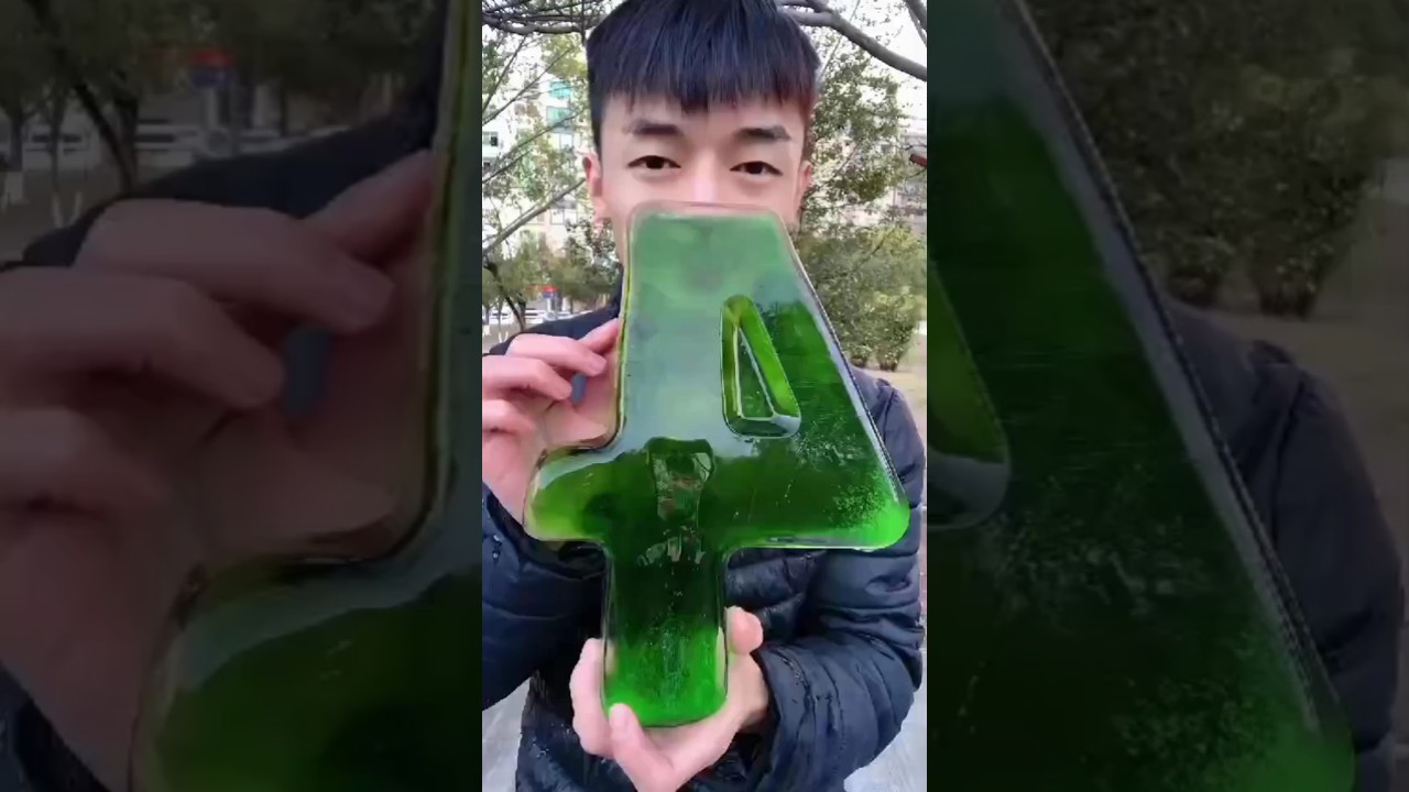4 number ice jelly candys 🧊🍭 || Food video || 