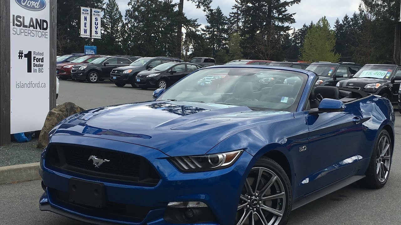 2017 Ford Mustang GT Premium + Navigation  Review |Island Ford
