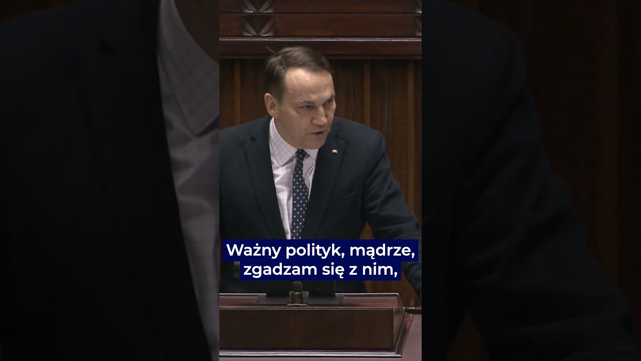💬 Wicepremier Minister @MSZ @sikorskiradek ⤵️
