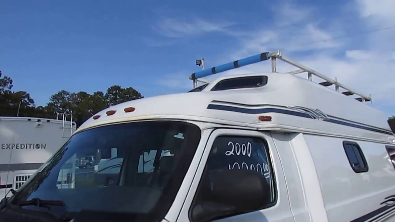 SOLD! 2000 Pleasure Way TD Excel Camper Van, 15 MPG, Generator, King Bed, $19,900
