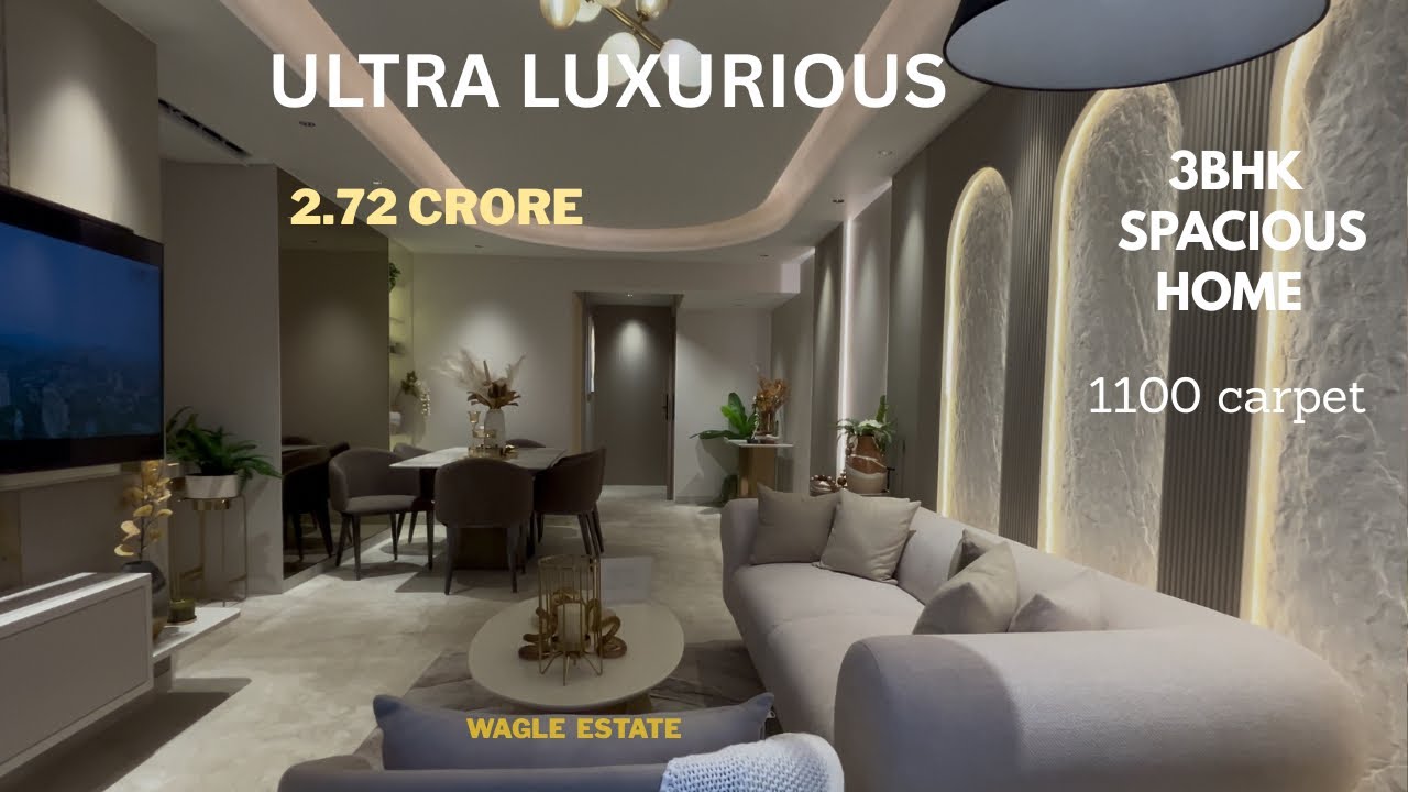 3 BHK Flat for Sale in Dosti 604, Wagle Estate | 1100  carpet Possession 2031