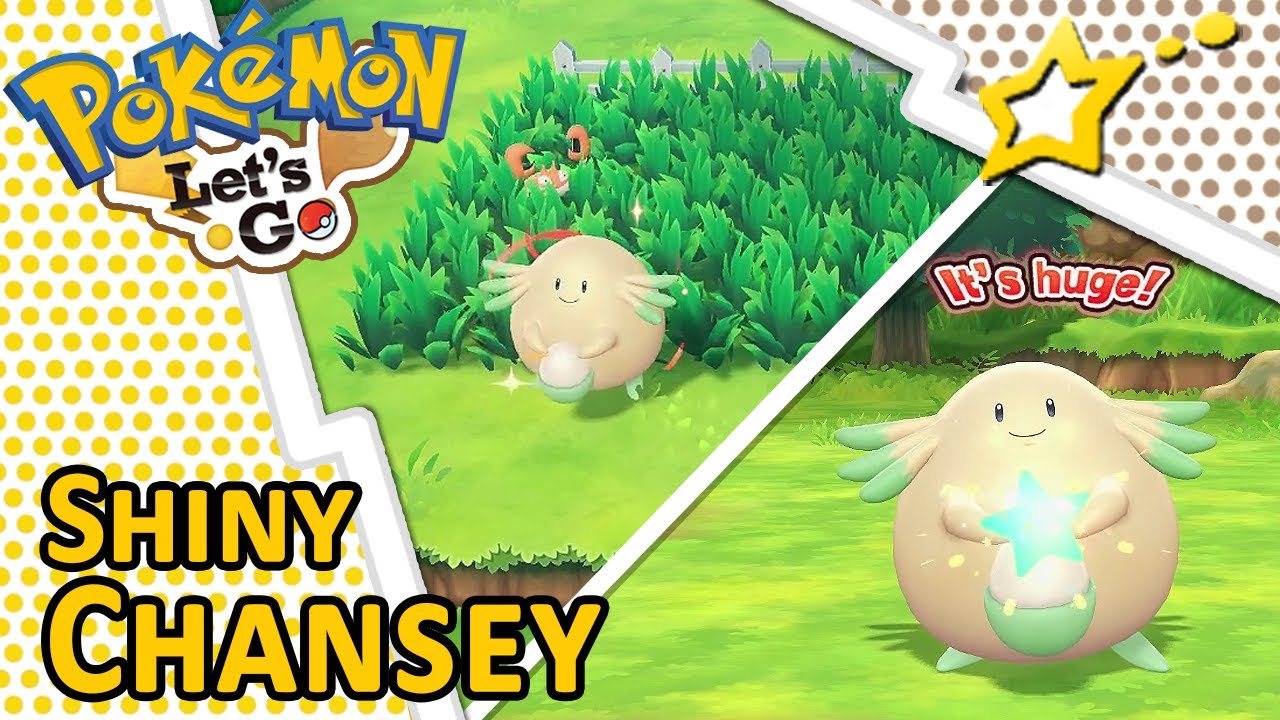 [LIVE!] Accidental Shiny Chansey via Catch Combo on Pokemon Let's Go Pikachu/Let's Go Eevee! (LGPE)